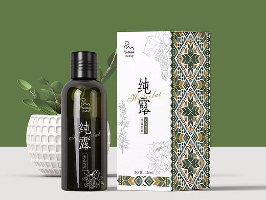 哈萨克传统工艺护肤品系列包装设计