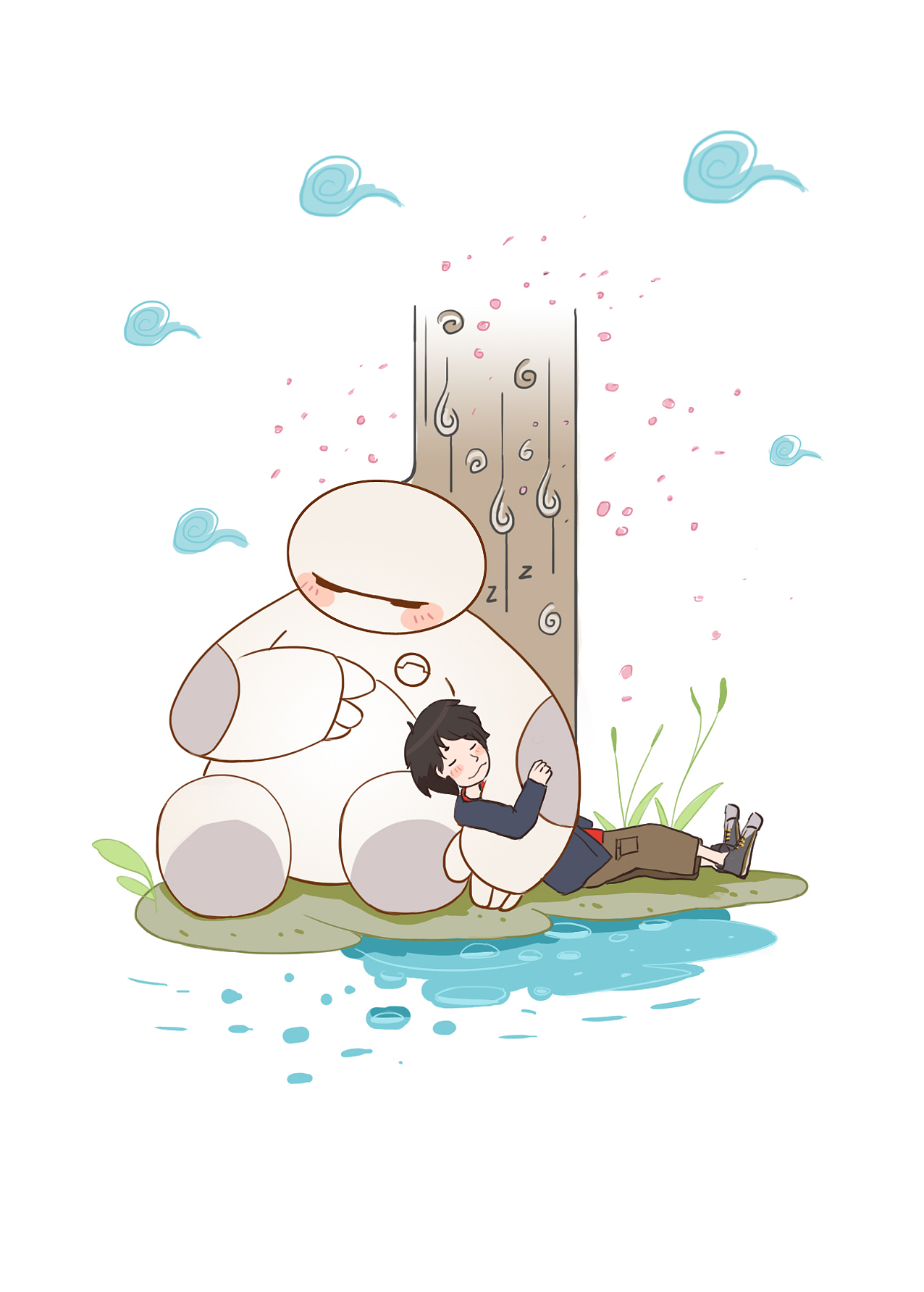 每个人的心中都有一个温暖的大白