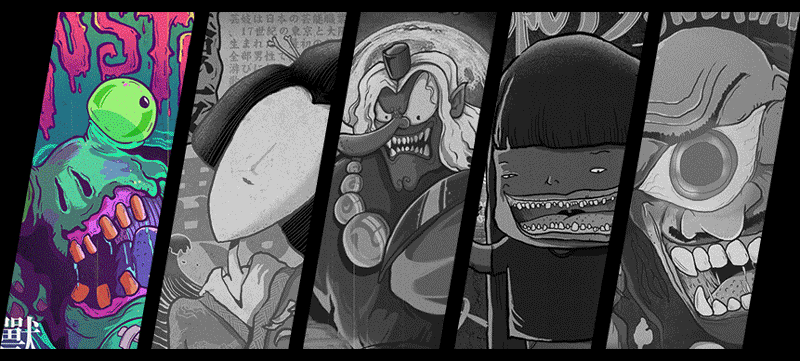 #2019年度作品总结#(图ZMTkxMjMyNzQ4) - 商业插画 - 站酷设计师石神大叔Rega原创素材 - 站酷ZCOOL