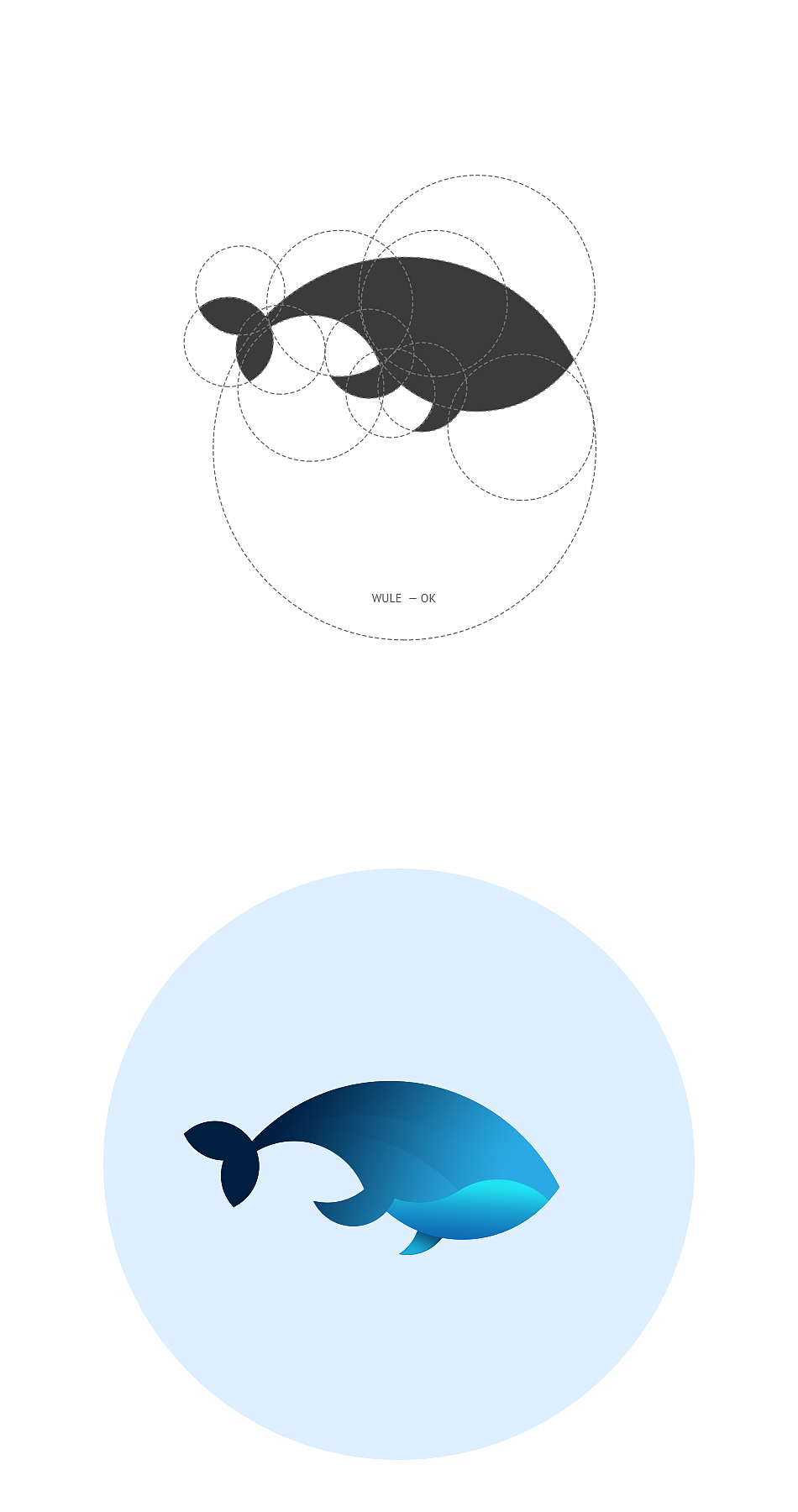 尺规绘图 —— 小鲸鱼