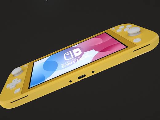 switch lite--C4D建模渲染