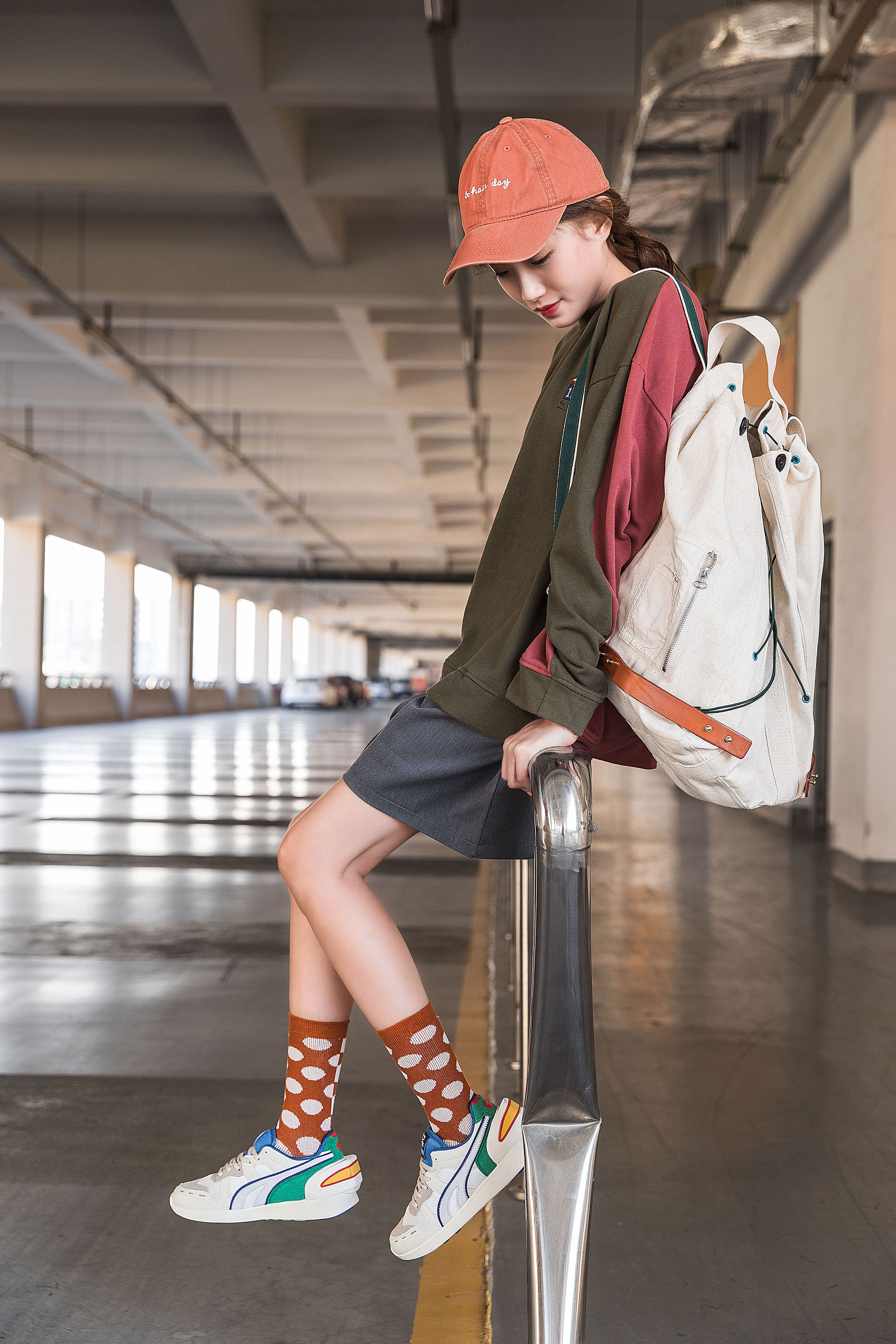 2019秋冬中筒ins潮袜女袜袜子街拍