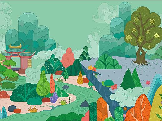 石屏插画包装设计