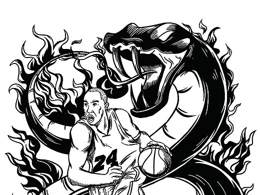 战斗中的黑曼巴神