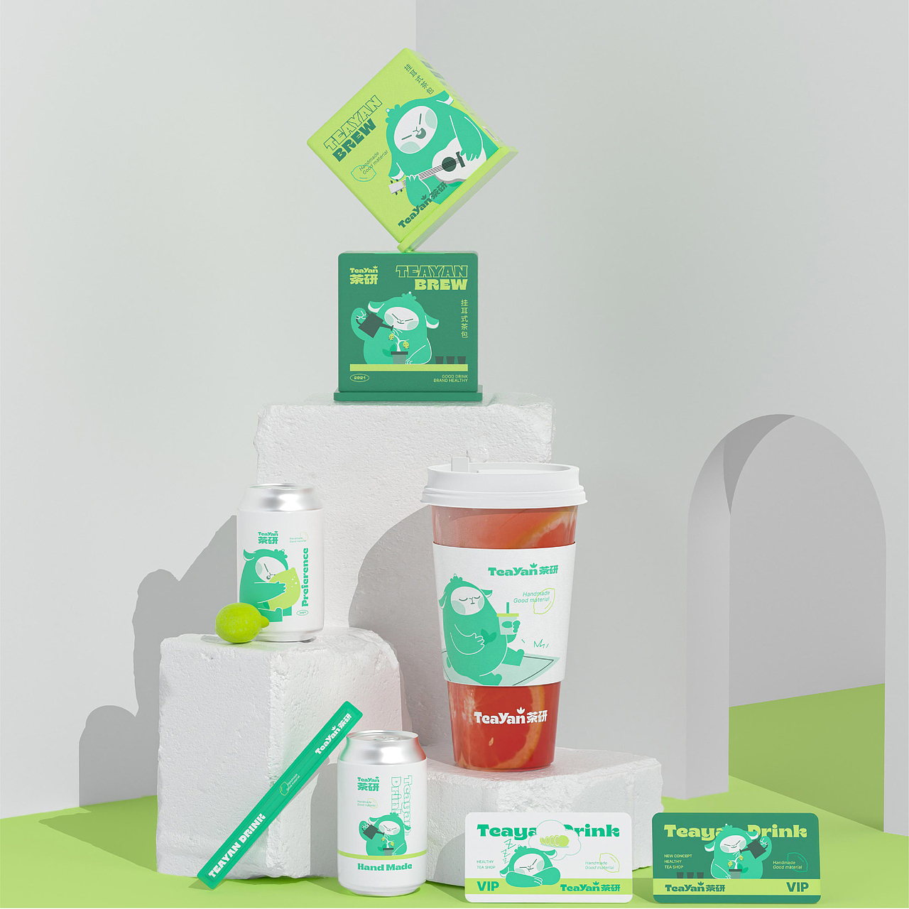 茶研品牌形象设计