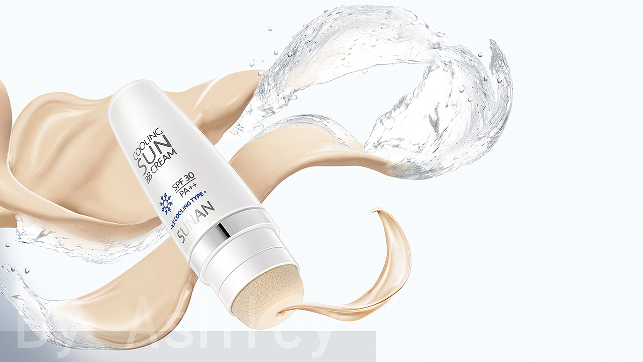 化妆品精修海报设计