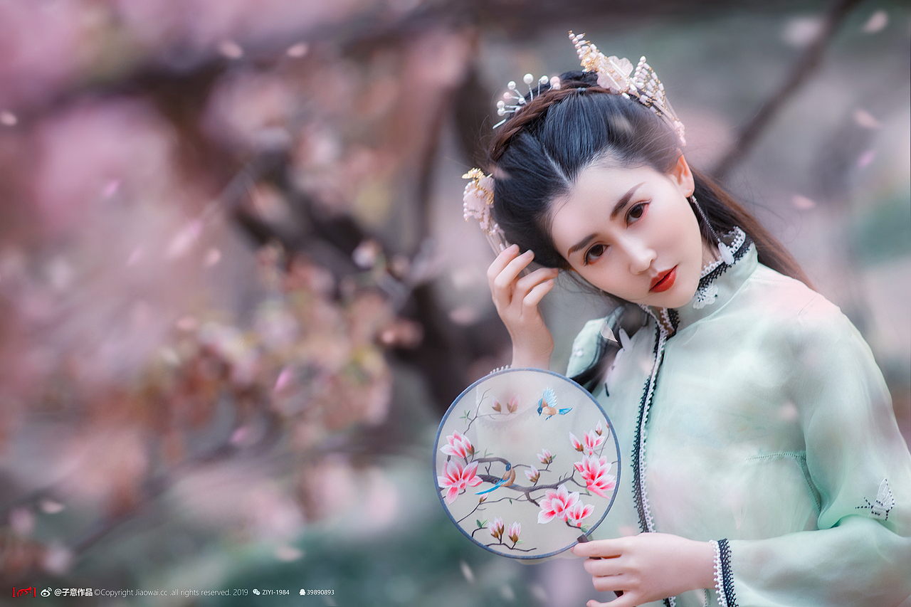 《樱花落，纷如雪》（图ZMTUyMzcyOTA0） - 人像摄影 - 站酷设计师摄影师子意原创素材 - 站酷ZCOOL