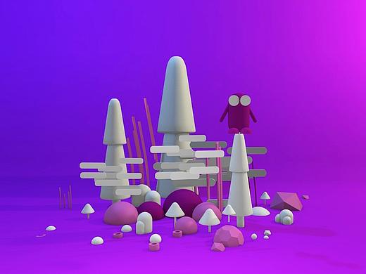 C4D场景渲染