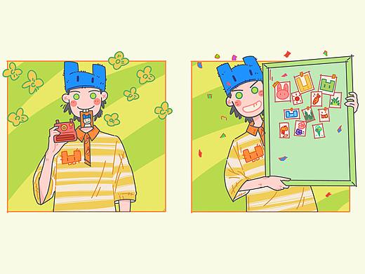 夏日少年（个人主页-ZNTg1NDAzMDA=） - 创作习作 - 站酷设计师禁忌男孩原创素材 - 站酷ZCOOL