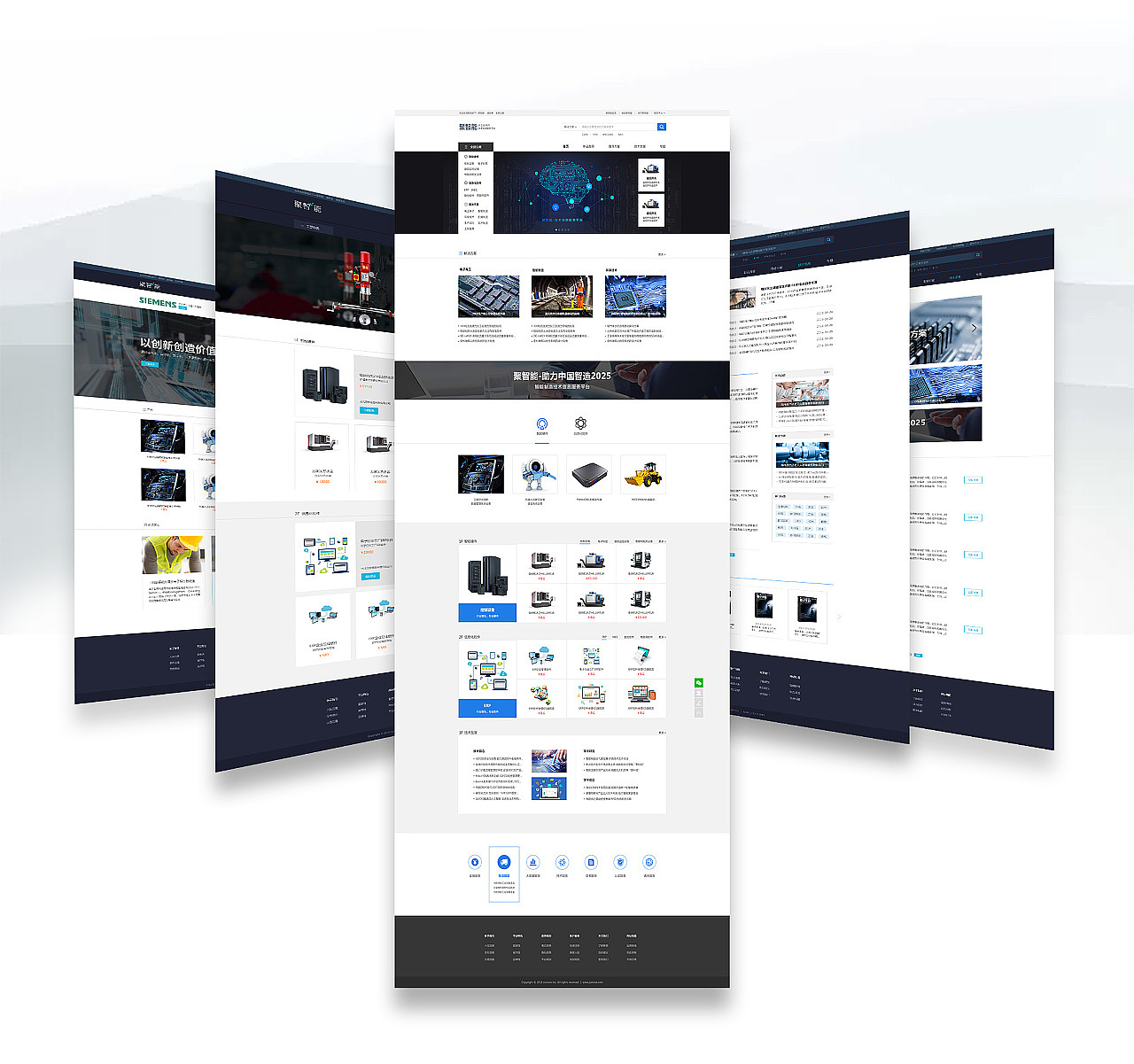 聚智能中文版（图ZMTU3MzIzOTE2） - 企业官网 - 站酷设计师带鱼与艳晶原创素材 - 站酷ZCOOL