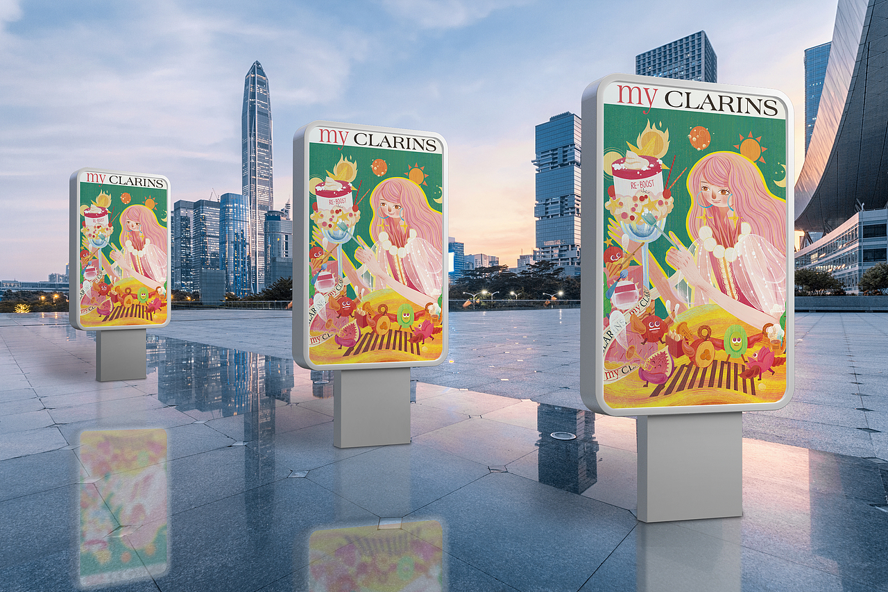 #my CLARINS 寻找天然好食肌#悦食活肌（图ZMjk4MTc3NTI0） - 海报 - 站酷设计师坨坨乐原创素材 - 站酷ZCOOL