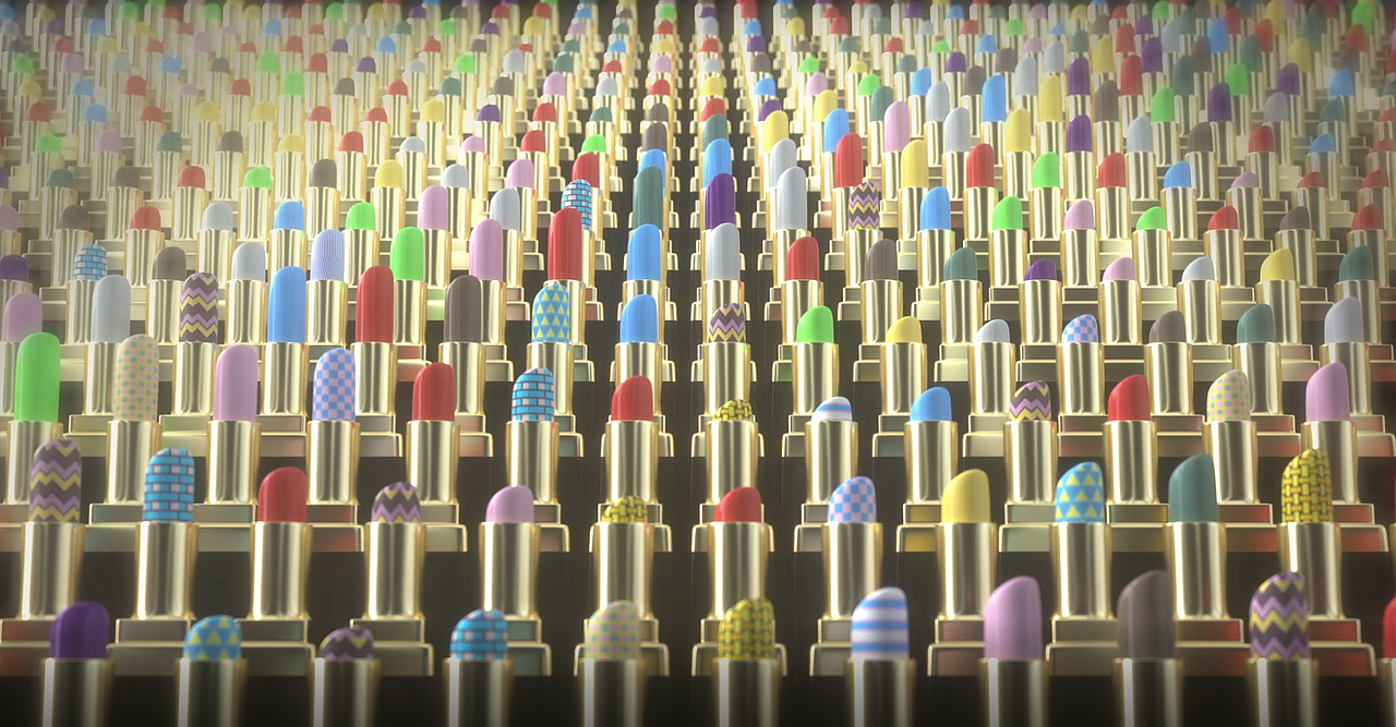 口红广告案例练习