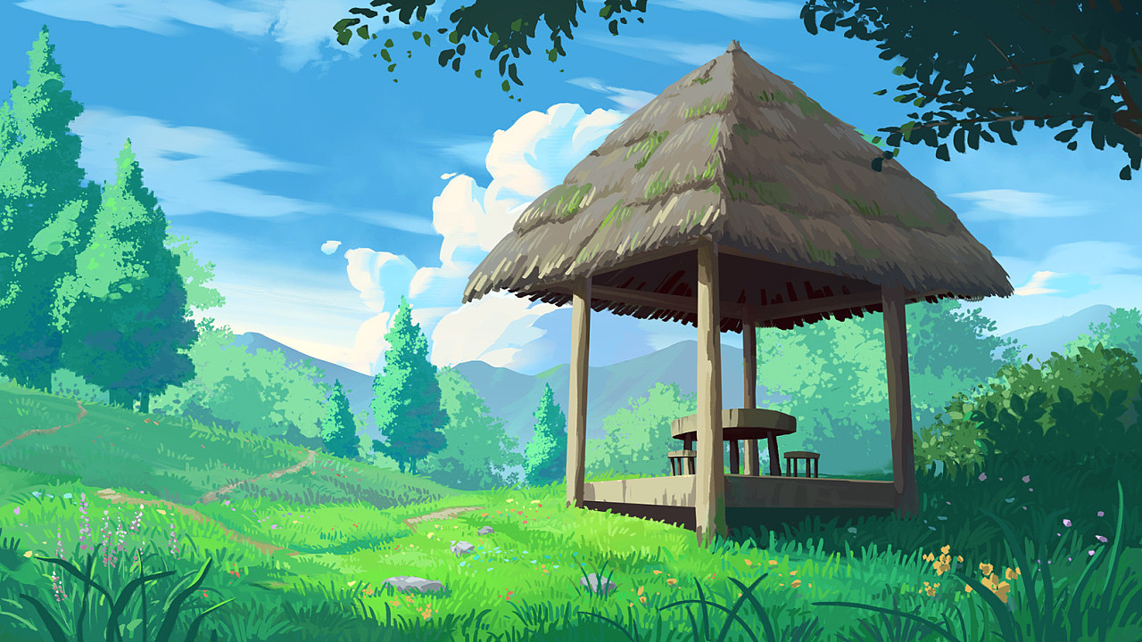 自然场景合集|插画|游戏原画|行之lv - 原创作品 - 站酷 (zcool)