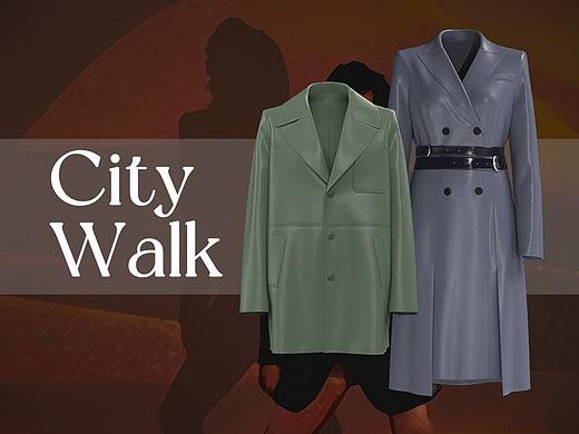 速款 • 服装设计素材上新 | 都市漫行 City Walk