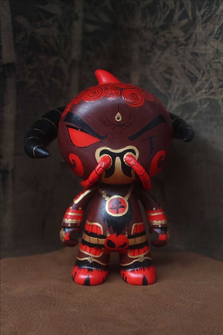 2014淘公仔设计大赛传说之地狱来的牛魔王