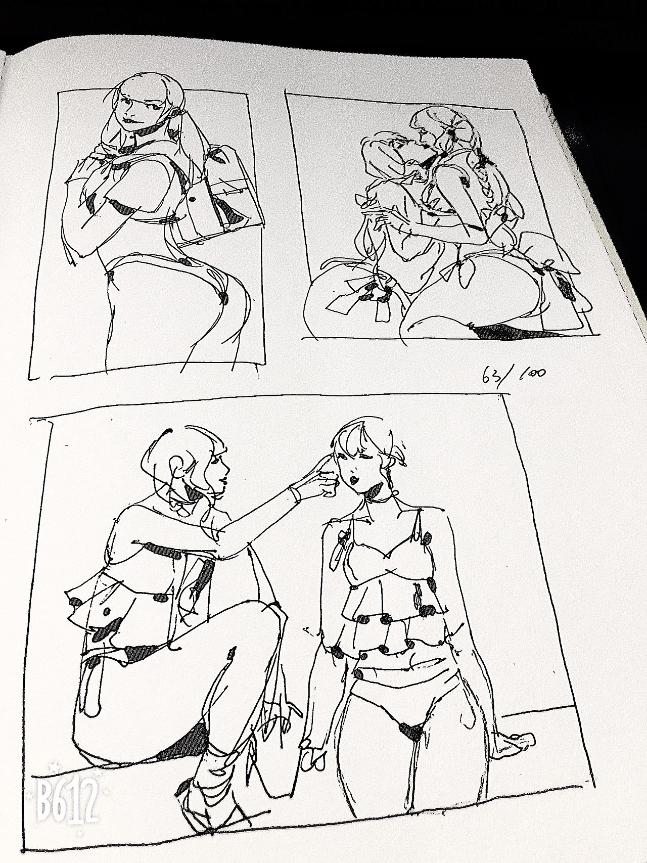 近期速写（图ZMTQ1NDQzNzQ0） - 其他 - 站酷设计师加糖薄荷糖原创素材 - 站酷ZCOOL