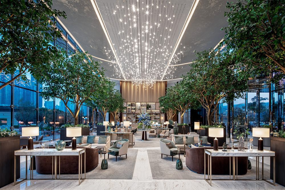 成都酒店设计丨酒店大厅