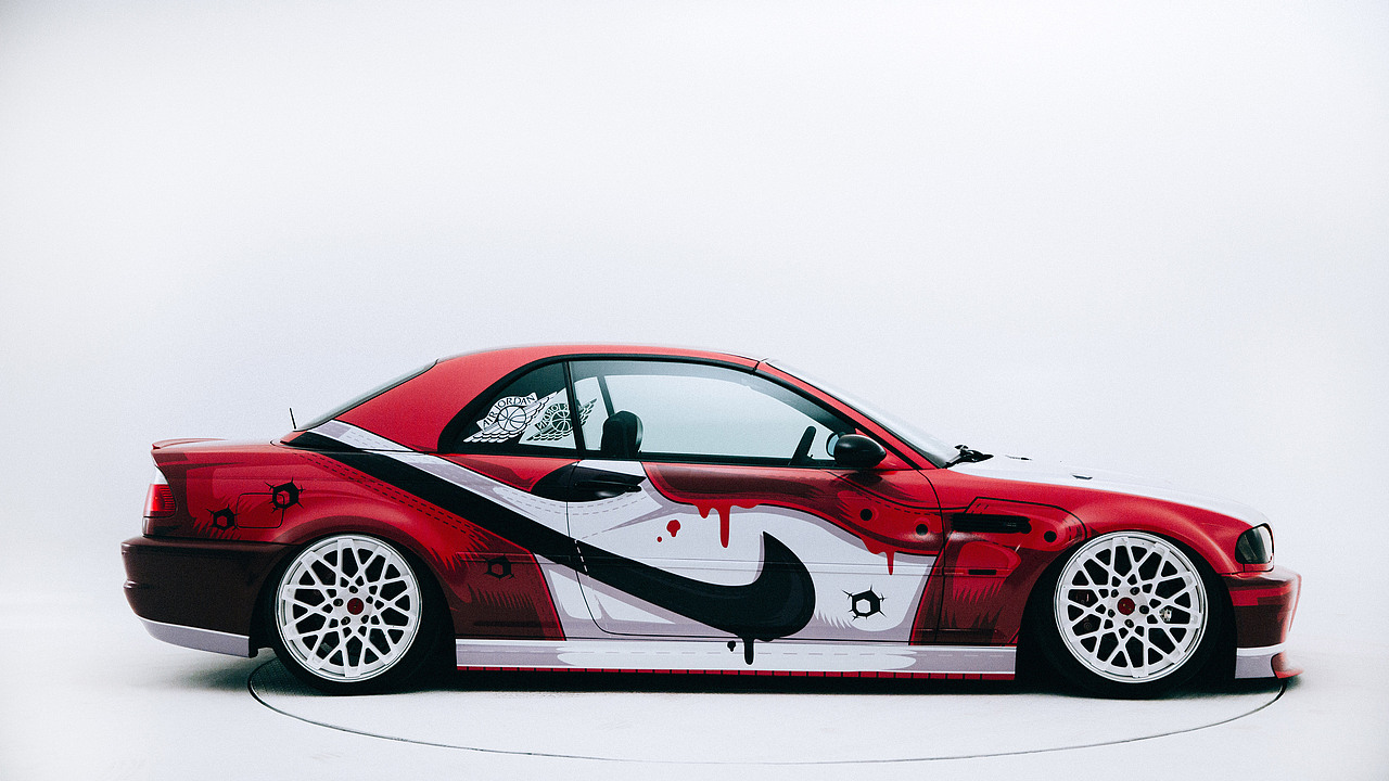 AirJordan · 400ml · iAcro-打造球鞋主题改装车