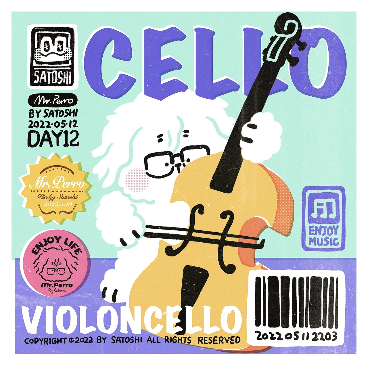 U・x・U 小狗贝罗的复古海报 第二弹