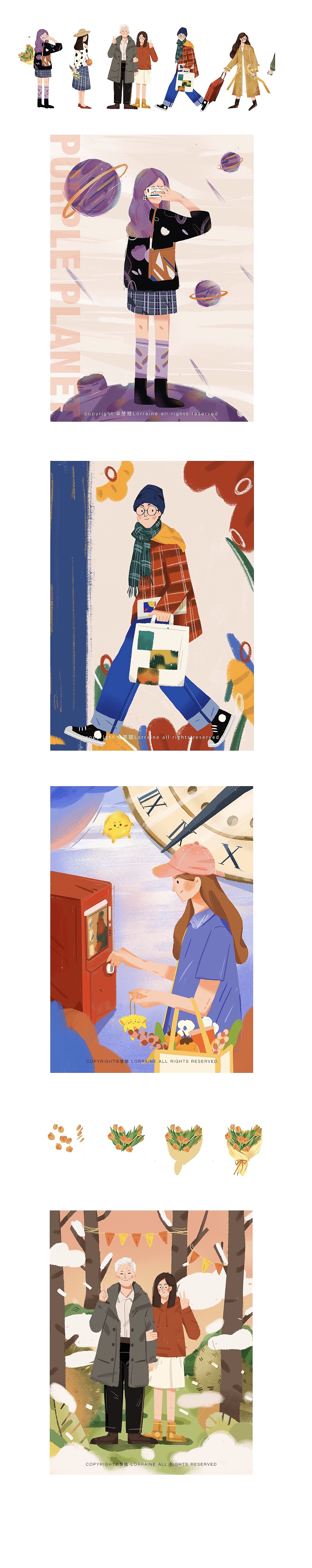 | 臆想记录 / 2019（图ZMTU3MTY4MzAw） - 创作习作 - 站酷设计师楚翘Lorraine_原创素材 - 站酷ZCOOL