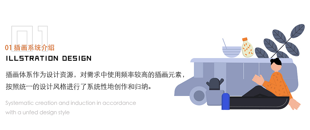 运营插画系统库作品集