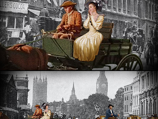 电动汽车发展史的广告分镜（部分展示）（个人主页-ZNTcyODUyNTY=） - 设定/分镜 - 站酷设计师花无相的猫原创素材 - 站酷ZCOOL