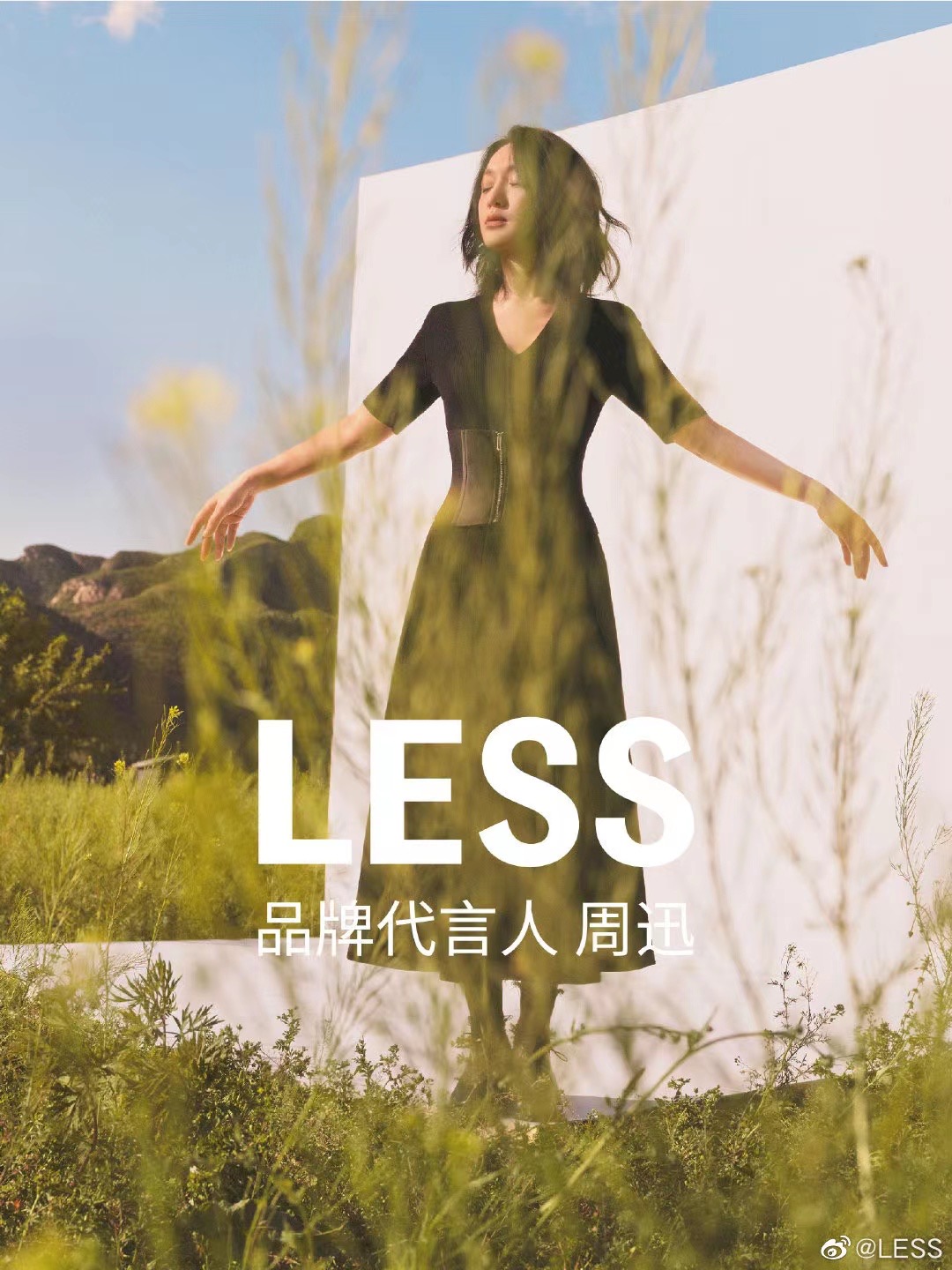 LESS X 周迅_一颗葡萄工作室-站酷ZCOOL