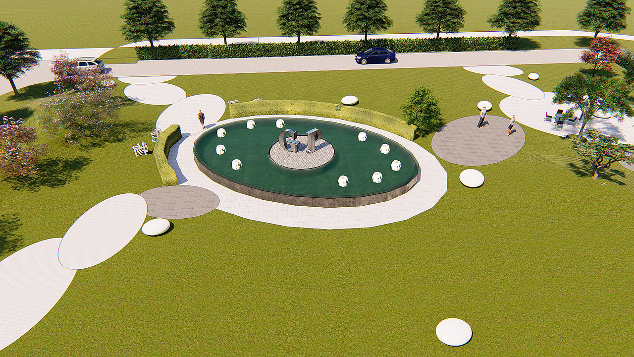 基蛋生物股份有限公司厂区景观设计