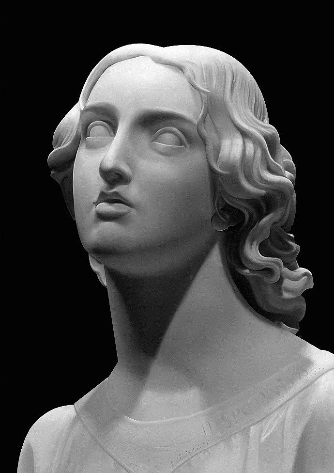 每日瞎涂之石膏像