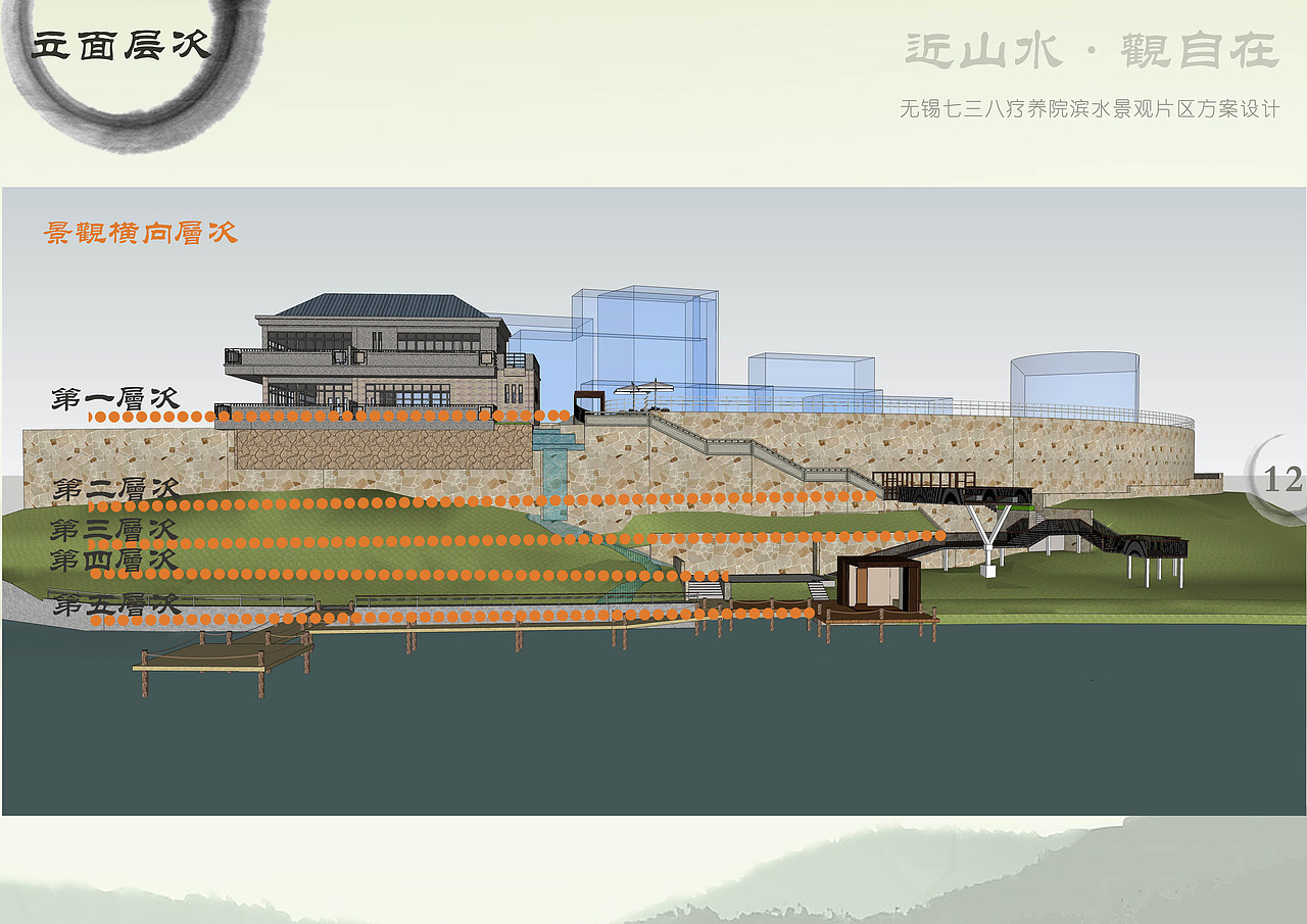 无锡航天疗养院滨水景观设计方案（图ZNDYwODg2ODQ=） - 景观设计 - 站酷设计师INSU印宿设计原创素材 - 站酷ZCOOL