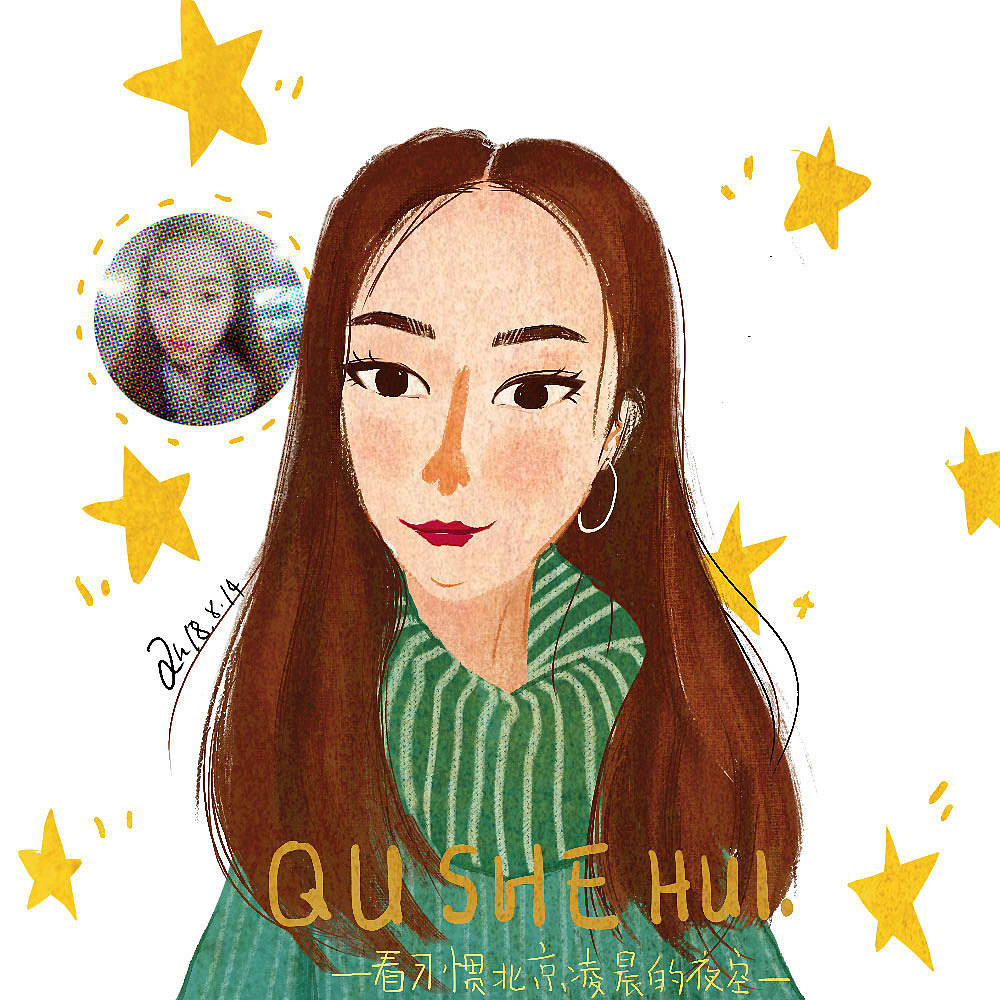 插画头像（图ZMTI5MDE4MDEy） - 创作习作 - 站酷设计师蛐蛐23原创素材 - 站酷ZCOOL