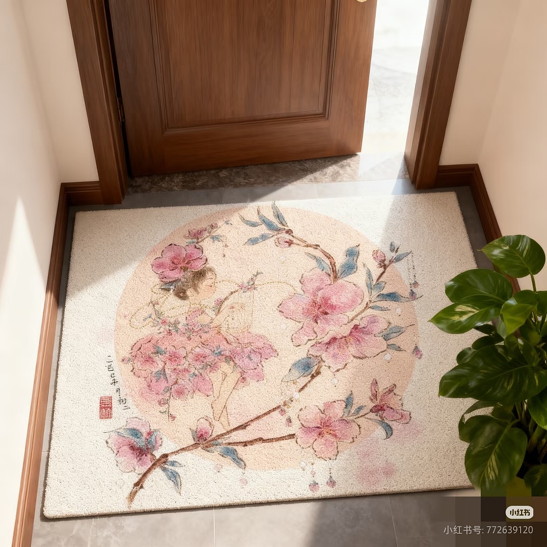 十二花神半合集:菊花、桂花、芙蓉花、桃花、荷花鸢尾