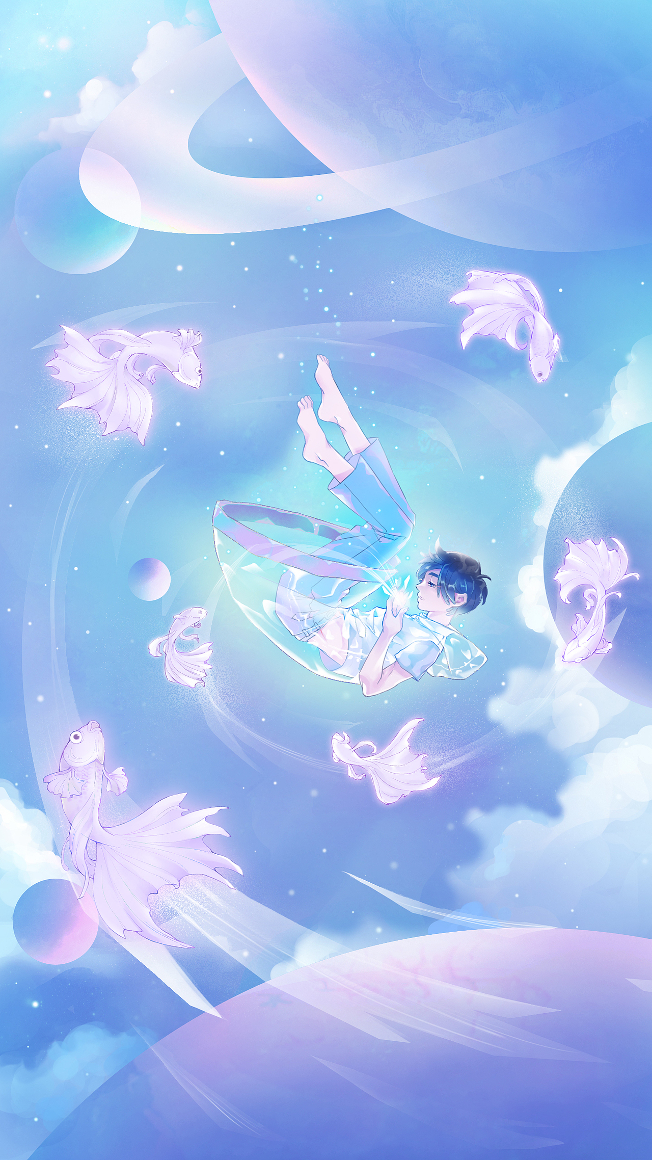 qq聊天背景插图|插画|商业插画|榴莲白菜花 - 原创作品 - 站酷 (zcool