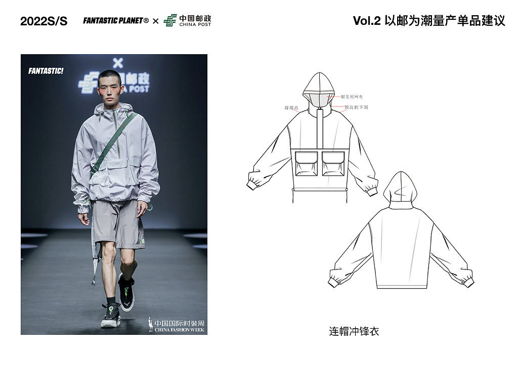 怪诞星球x中国邮政 2022ss设计稿