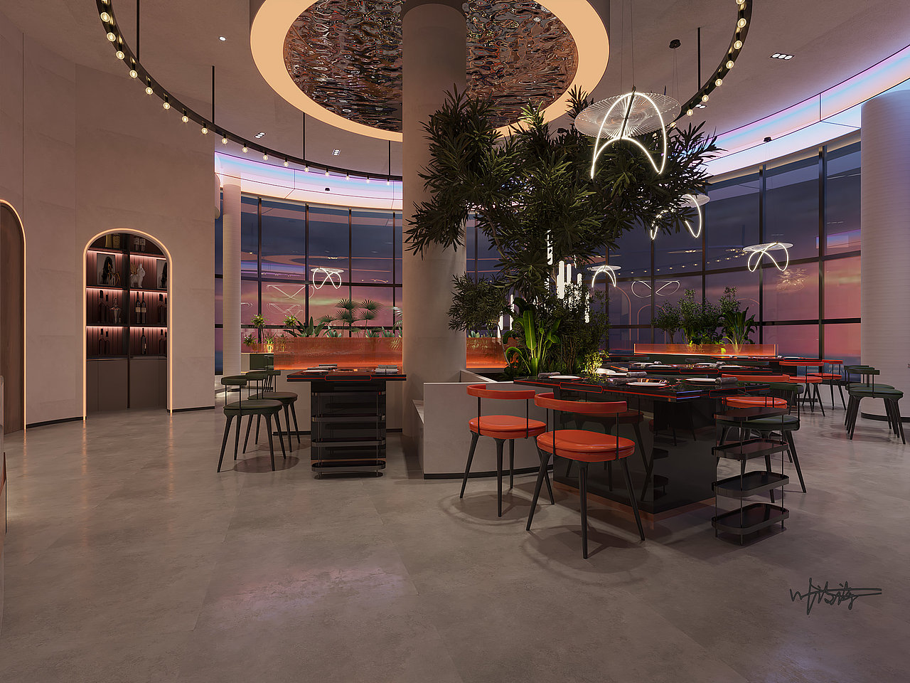 餐厅设计|精致浪漫