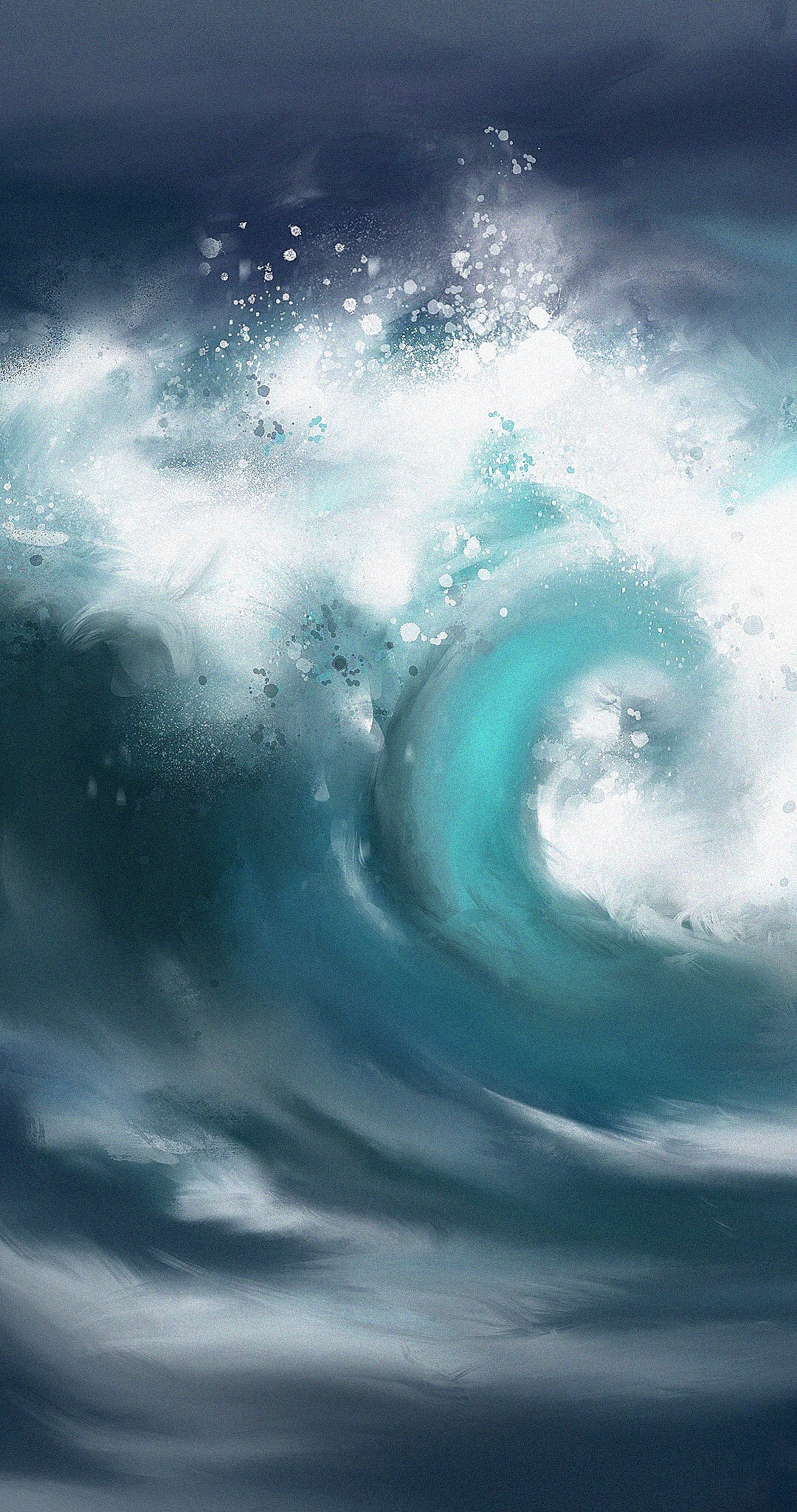 浪里个浪画海浪～（图ZNzUxNDk2Njg=） - 创作习作 - 站酷设计师雷弟哥哥原创素材 - 站酷ZCOOL