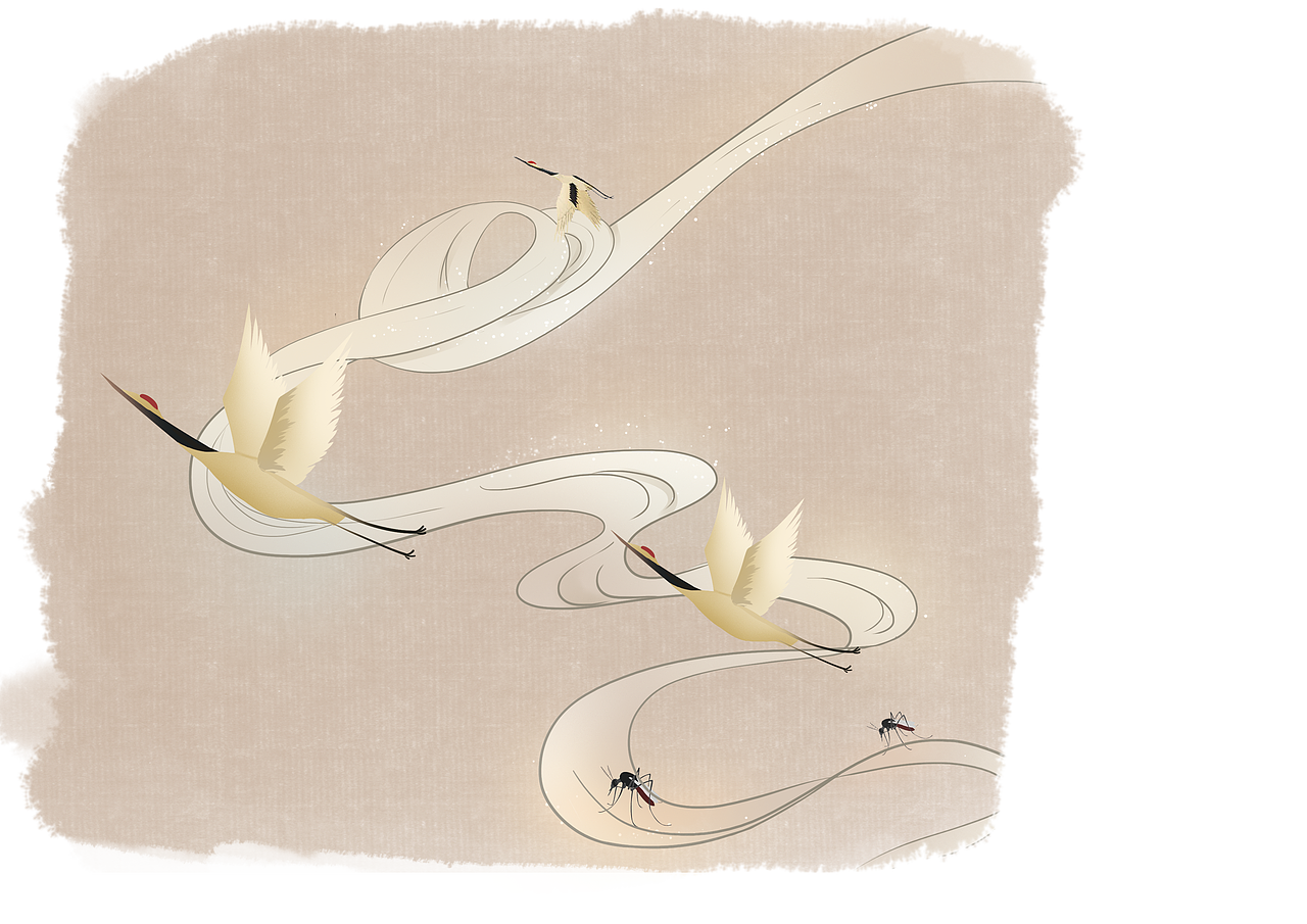 水墨风，辅助教材的一些插图插图（图ZMjcwOTUxMzk2） - 商业插画 - 站酷设计师流木侬侬原创素材 - 站酷ZCOOL