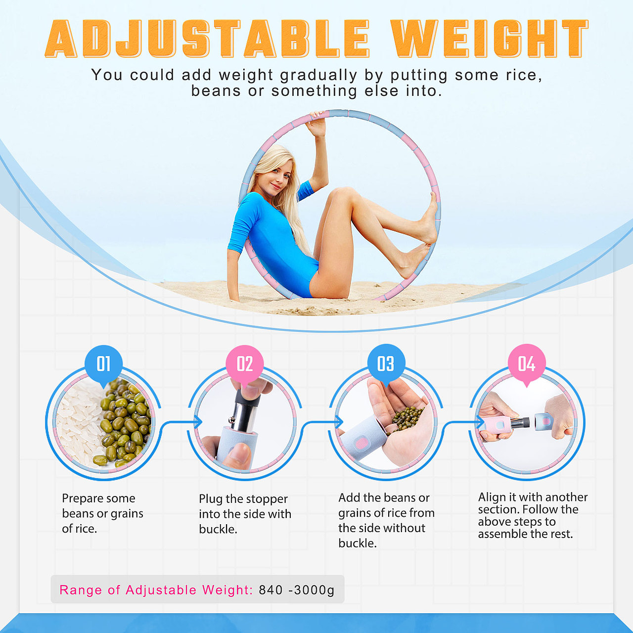 亚马逊呼啦圈主图设计（图ZMjc3NTcxMjU2） - 电商 - 站酷设计师Carry姜原创素材 - 站酷ZCOOL