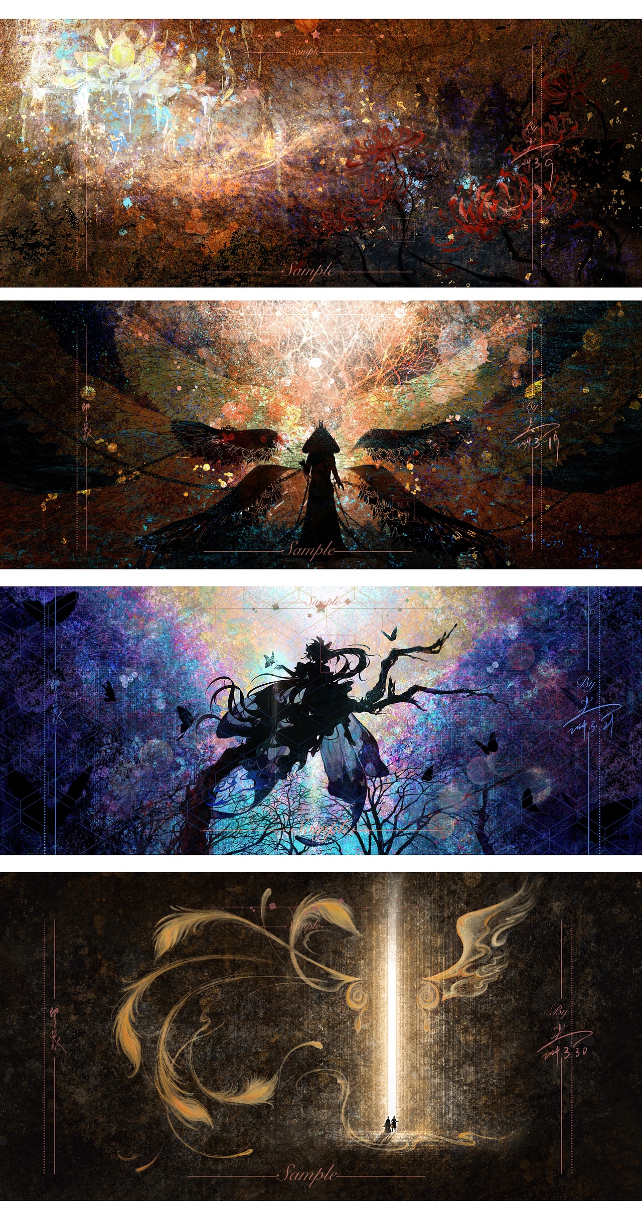 总结一下上半年的印象插画稿子