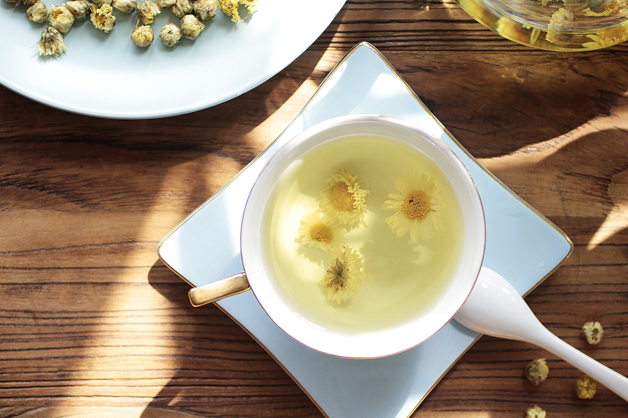 桐乡胎菊拍摄(花草茶系列)