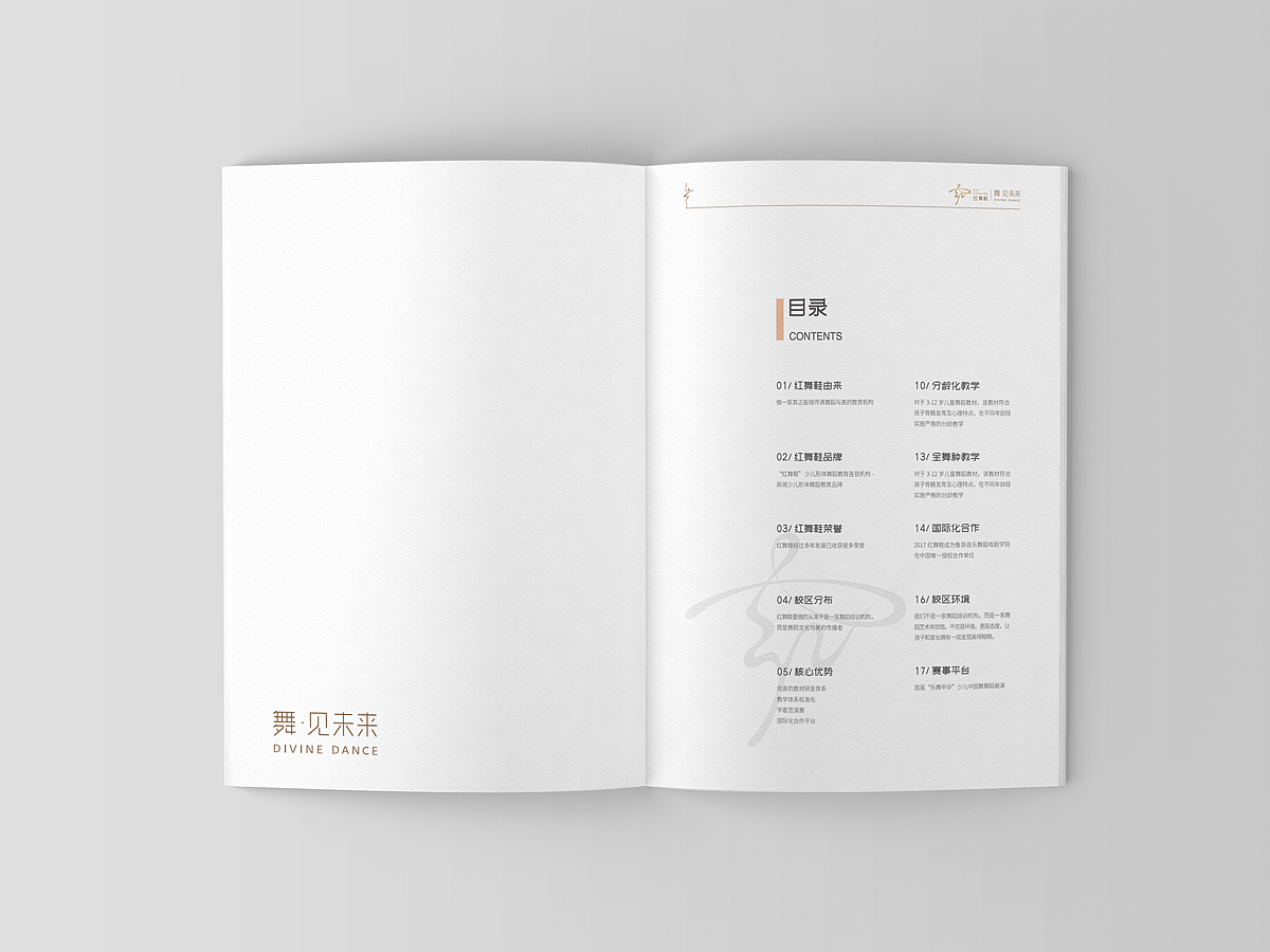 707设计 | 红舞鞋舞蹈培训画册设计（图ZMTI2MTM5MzU2） - 书籍/画册 - 站酷设计师锚点创意原创素材 - 站酷ZCOOL