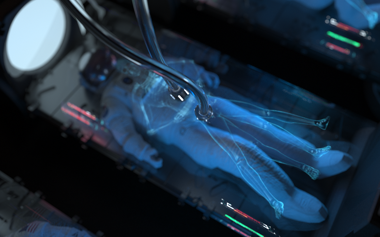 科幻概念风-CINEMA 4D