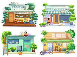 街店｜原创插画