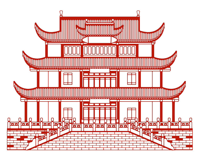 原创剪纸中国传统古建筑/非遗剪纸（图ZMzQ1ODg0NTE2） - 商业插画 - 站酷设计师晚风在画画原创素材 - 站酷ZCOOL