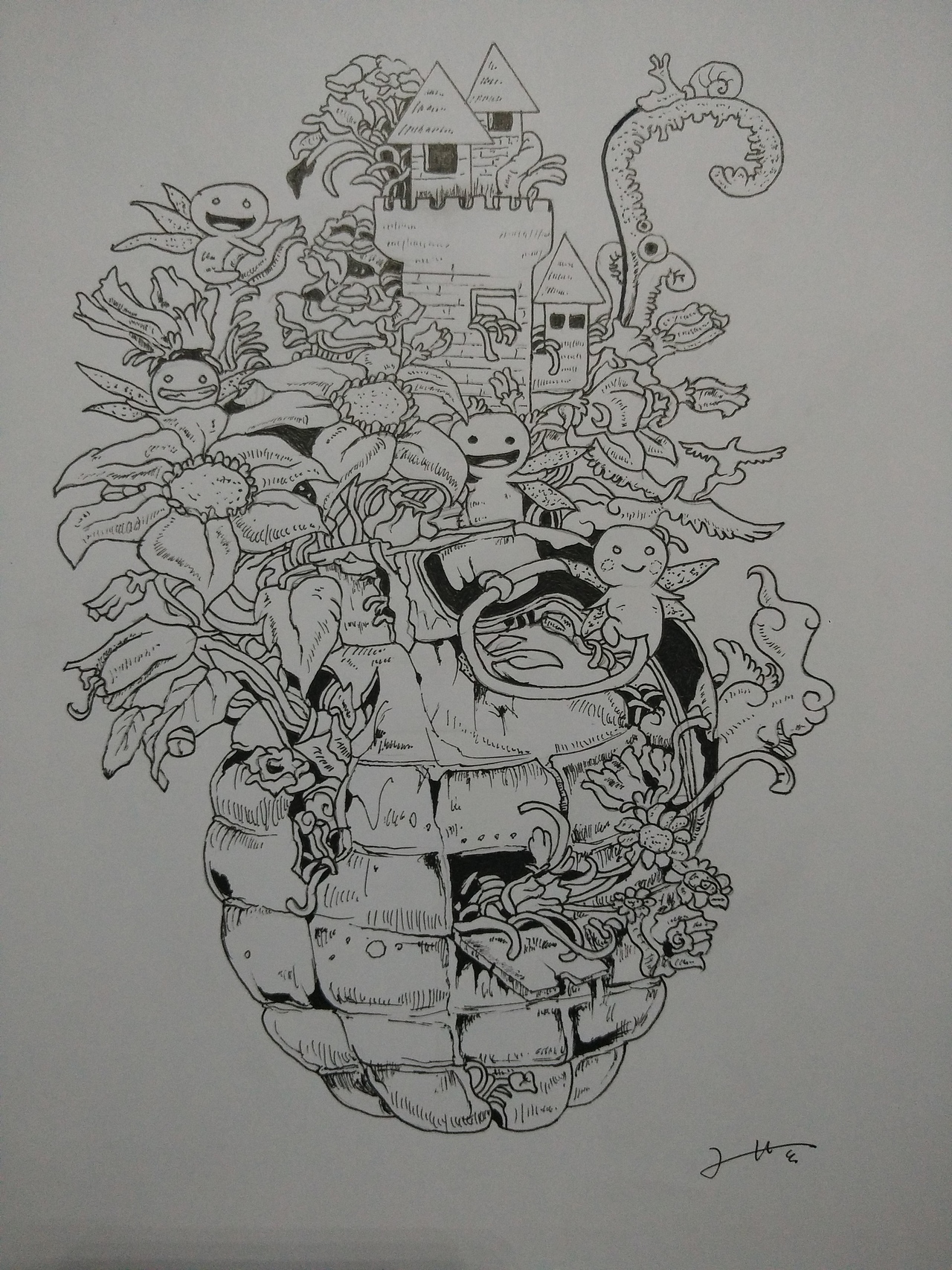 手绘（图ZNzQ0MjUwNjA=） - 绘画 - 站酷设计师罗曼无名士原创素材 - 站酷ZCOOL