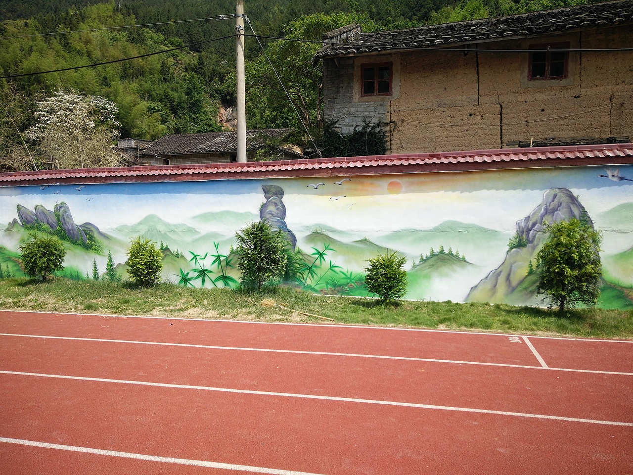 手工墙体彩绘,喷绘.|纯艺术|绘画|z25889619_原创作品-站酷(zcool)