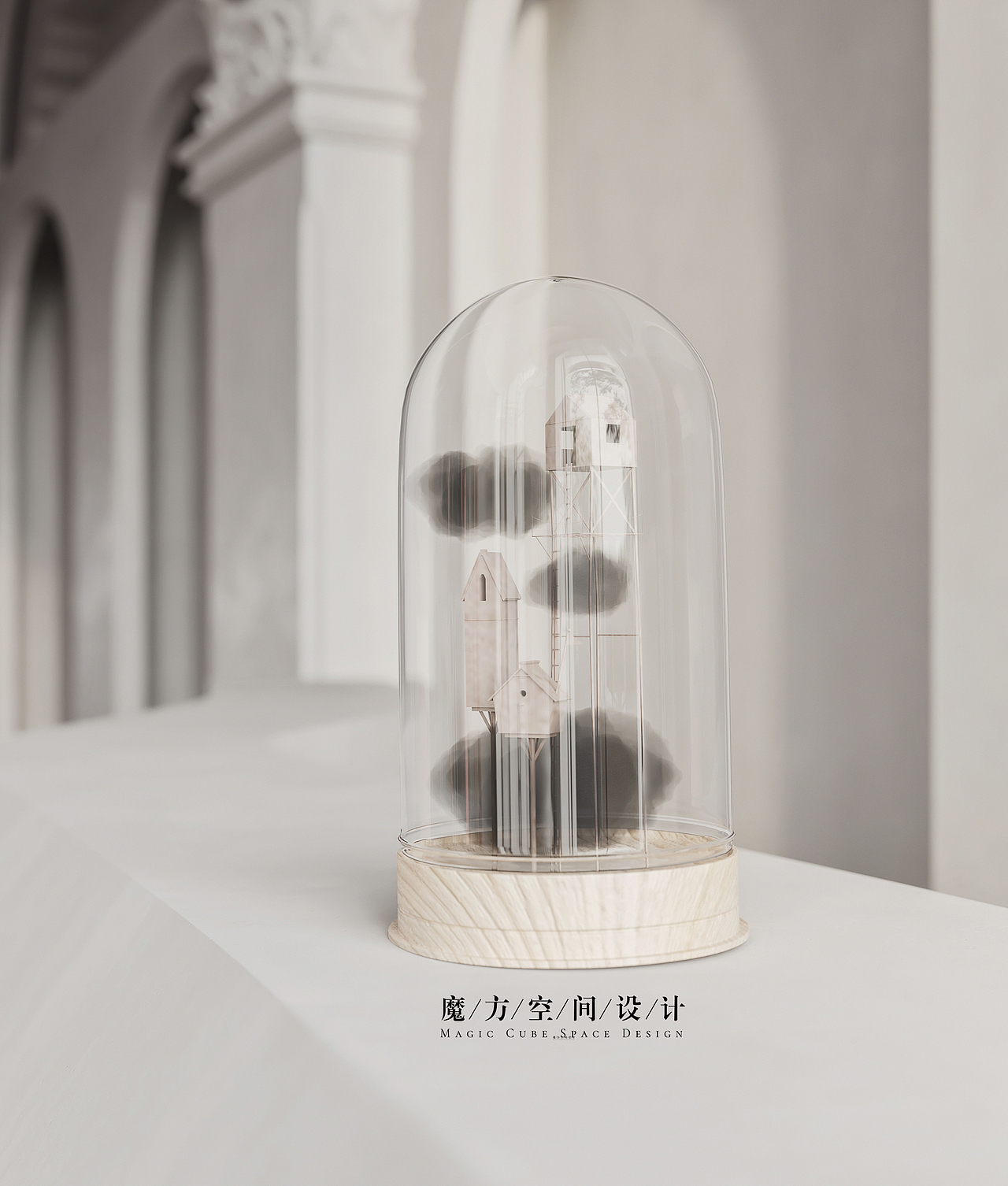 【魔方】商业空间•芭蕾艺术中心（图ZMjE4OTIzNTY4） - 商业空间设计 - 站酷设计师魔方空间设计原创素材 - 站酷ZCOOL