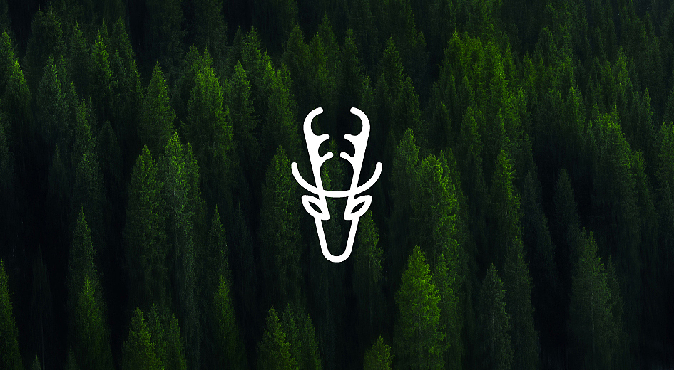 鹿林logo design