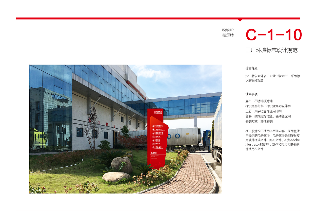 阿瑞食品环境标识（图ZMjI1Njk1NTc2） - 商业空间设计 - 站酷设计师Jodyz原创素材 - 站酷ZCOOL