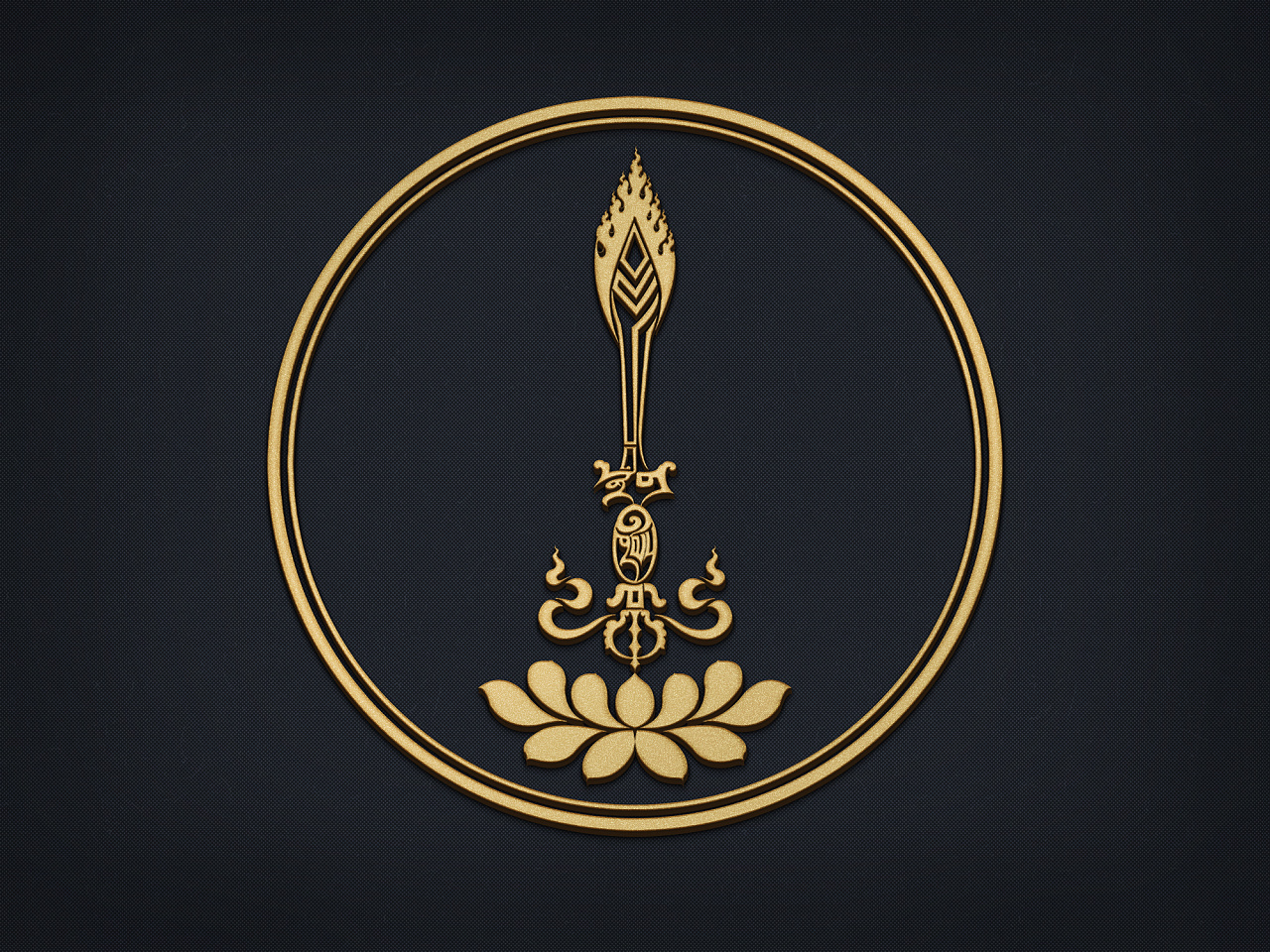 藏式logo|原创设计|平面|logo|霍尔瓦登珍洛吾 - 原创作品 - 站酷